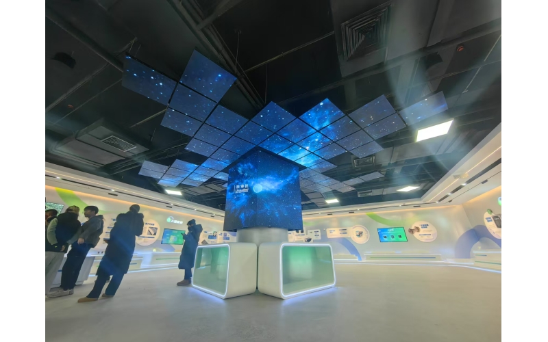 青岛移动展厅 室内P2